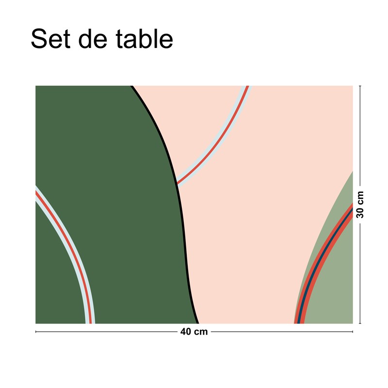 set de table fabriqué en France set de table fabriqué en France