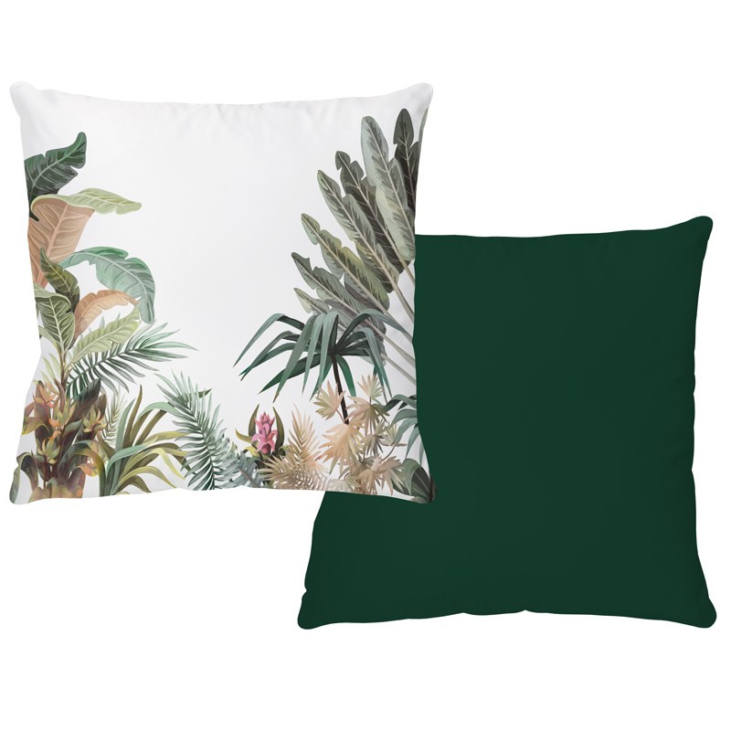 coussin jungle tendance