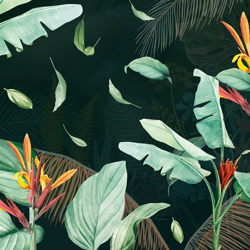 papier peint jungle
