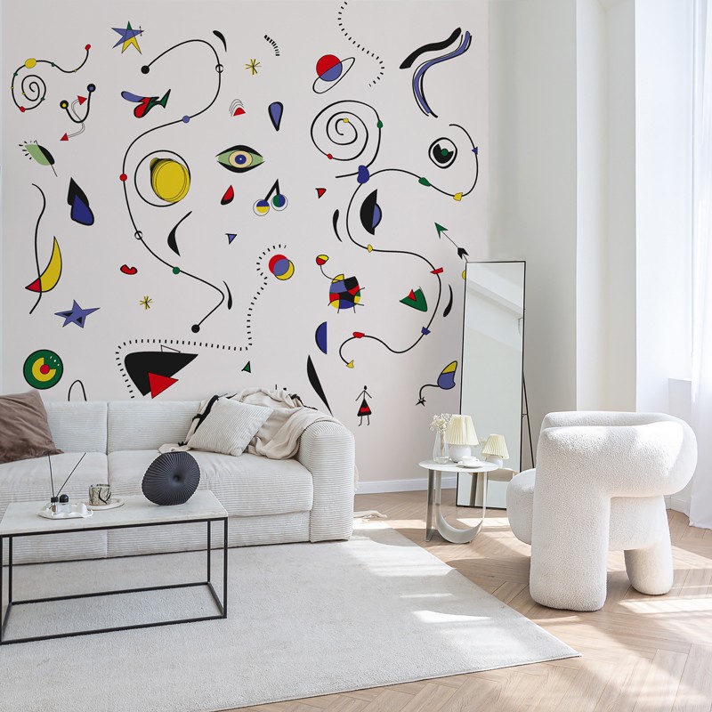 papier peint Miró papier peint Miró