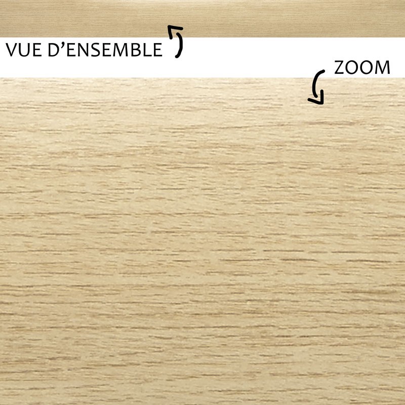 Un effet bois bluffant pour ces plinthes PVC faciles à poser Un effet bois bluffant pour ces plinthes PVC faciles à poser