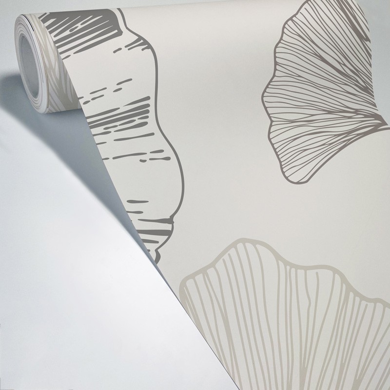 papier peint panoramique végétal taupe papier peint panoramique végétal taupe