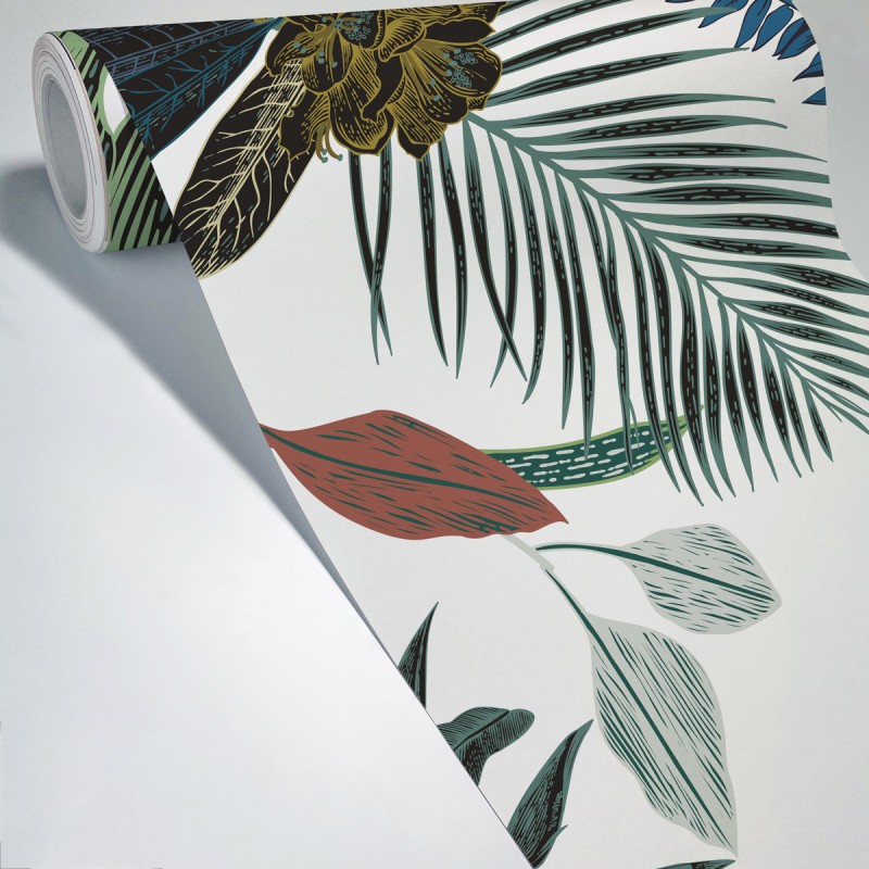 papier peint panoramique jungle tendance