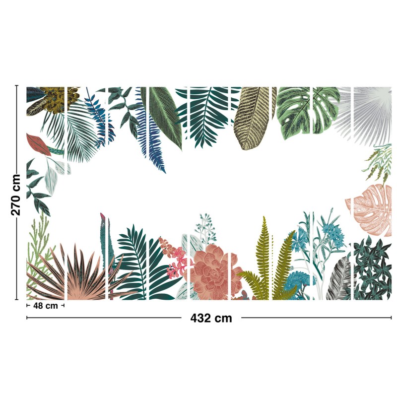 papier peint panoramique jungle tendance papier peint panoramique jungle tendance