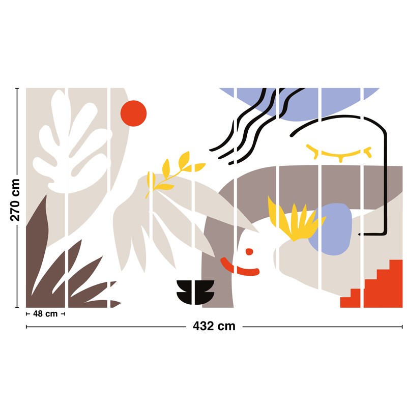 papier peint panoramique graphique vitaminé papier peint panoramique graphique vitaminé