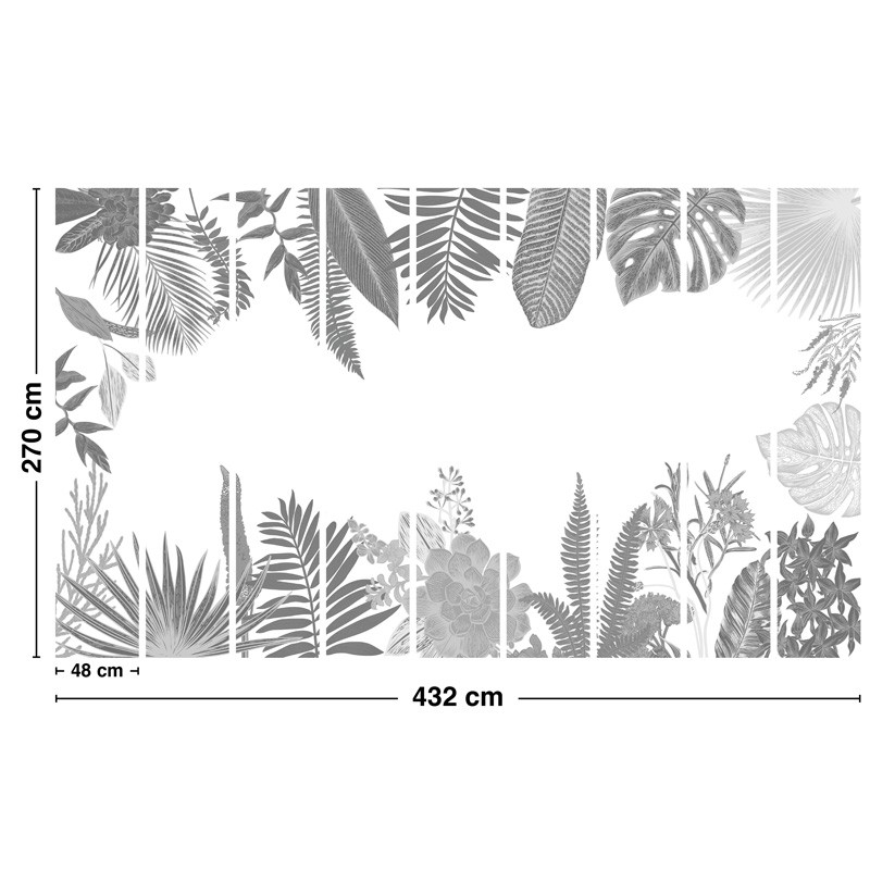 papier peint panoramique jungle tendance papier peint panoramique jungle tendance