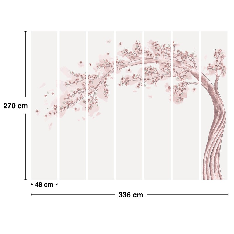 papier peint nature rose et blanc papier peint nature rose et blanc