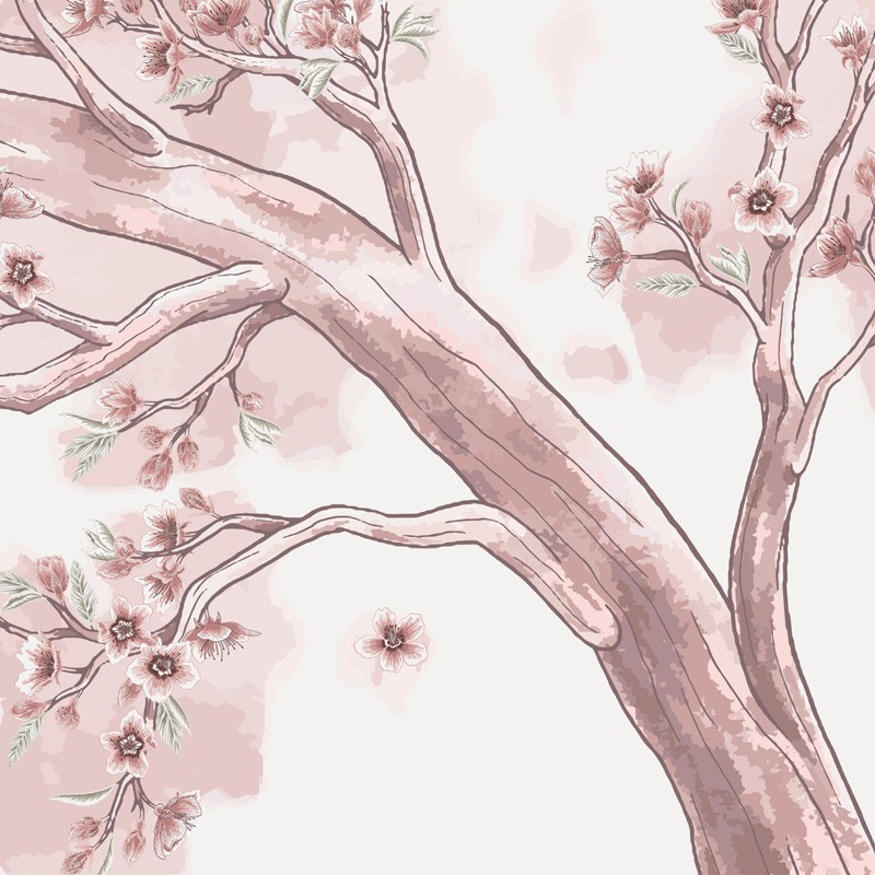 papier peint nature rose et blanc papier peint nature rose et blanc