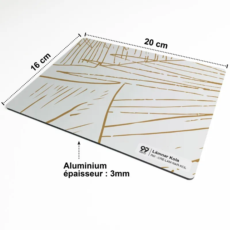 Crédence cuisine Lamnar feuilles graphiques - 5 teintes - 99Déco