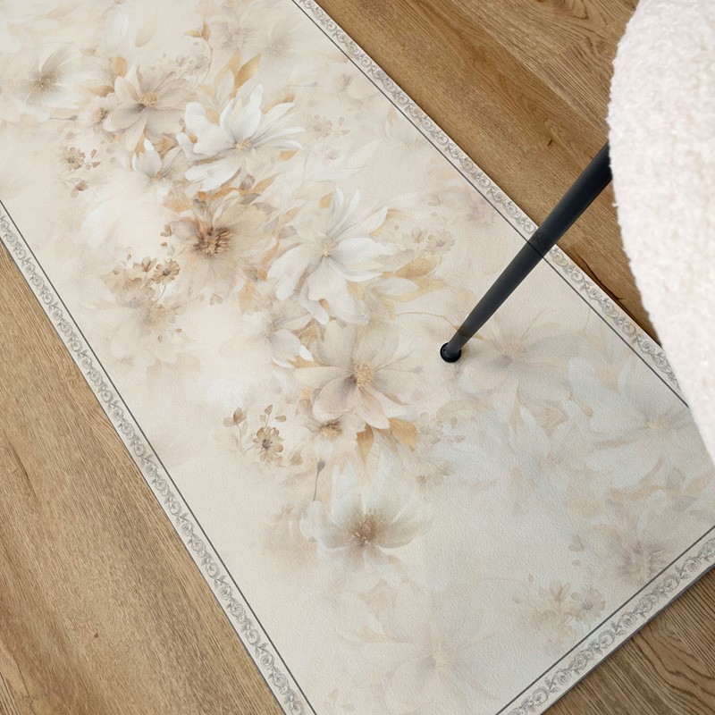 Tapis Floral vinyle