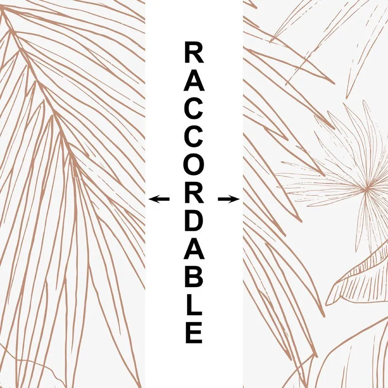 Crédence cuisine Lamnar feuilles graphiques - 5 teintes - 99Déco