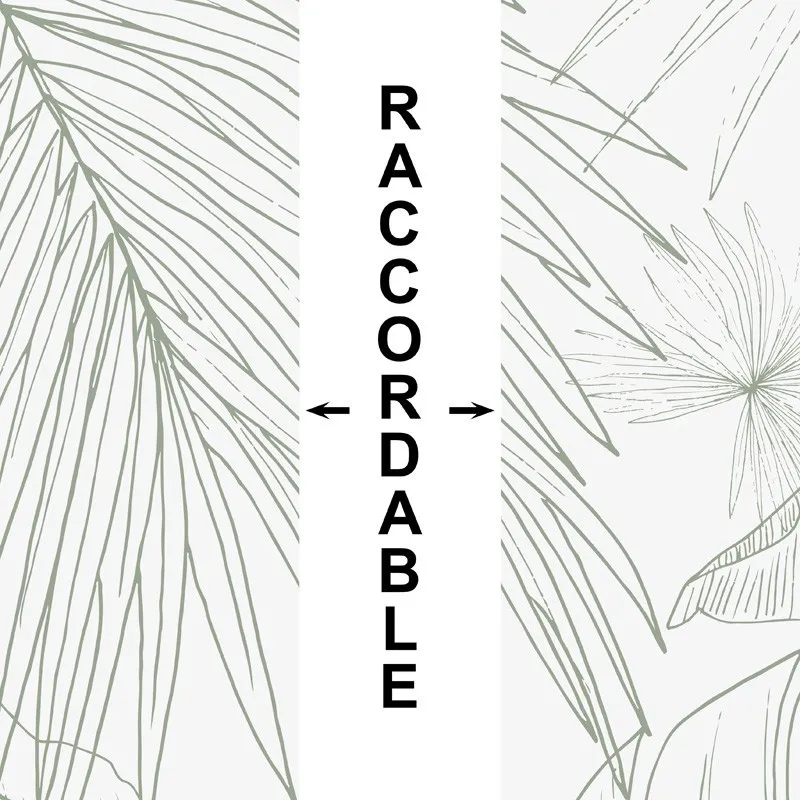 Crédence cuisine Lamnar feuilles graphiques - 5 teintes - 99Déco