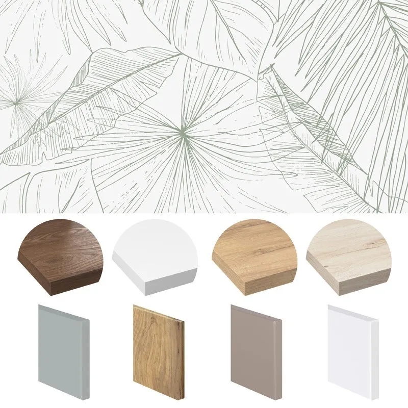 Crédence cuisine Lamnar feuilles graphiques - 5 teintes - 99Déco