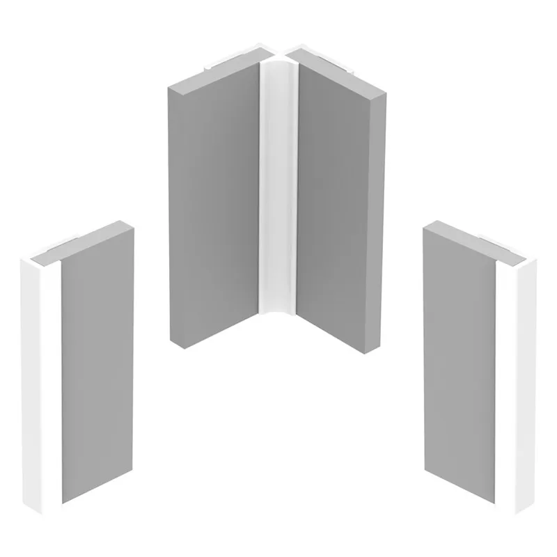 Pack 2 panneaux muraux New Trashwall + 3 profilés Blancs