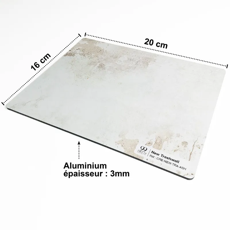 Crédence Trashwall en aluminium composite - Effet béton - 99Déco