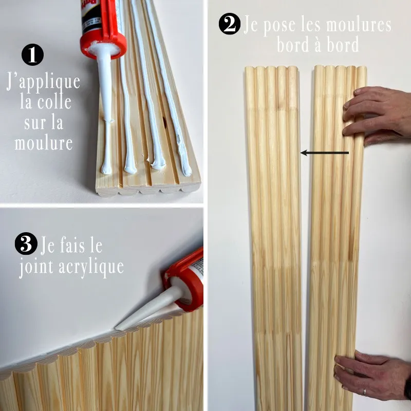 Demi-ronds - Hauteur : 100 cm - Lot de 10