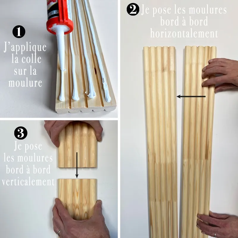 Demi-ronds - Hauteur : 120 cm - Lot de 20