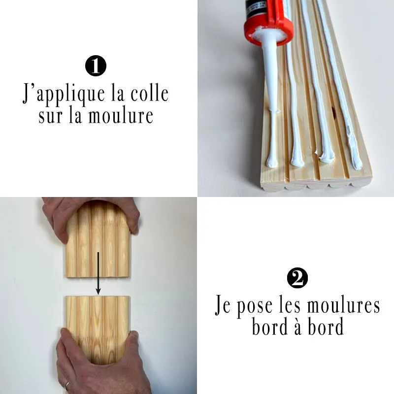 Demi-ronds - Hauteur : 120 cm - Lot de 6