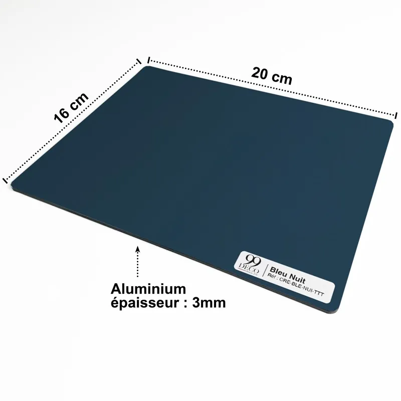 Crédence cuisine Essentiel Uni en aluminium composite - 99Déco