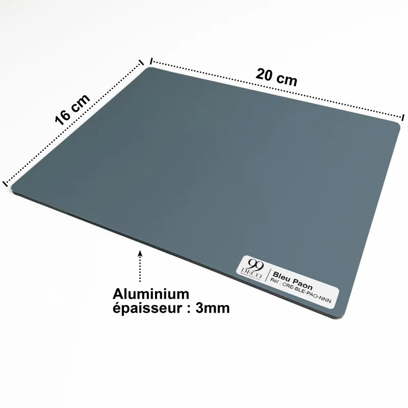 Crédence cuisine Essentiel Uni en aluminium composite - 99Déco