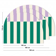 Rythmo Lavande Vert