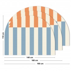 Rythmo Orange Bleu