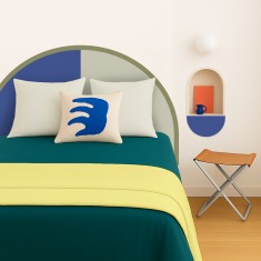 Duo Bleu Vert Pastel