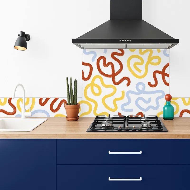 Crédence cuisine aluminium LOOP | 99DECO