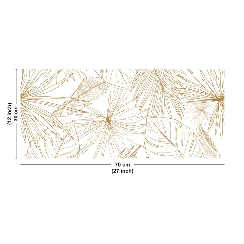 Crédence salle de bain Lamnar Kola et Noir en PVC - 99DECO