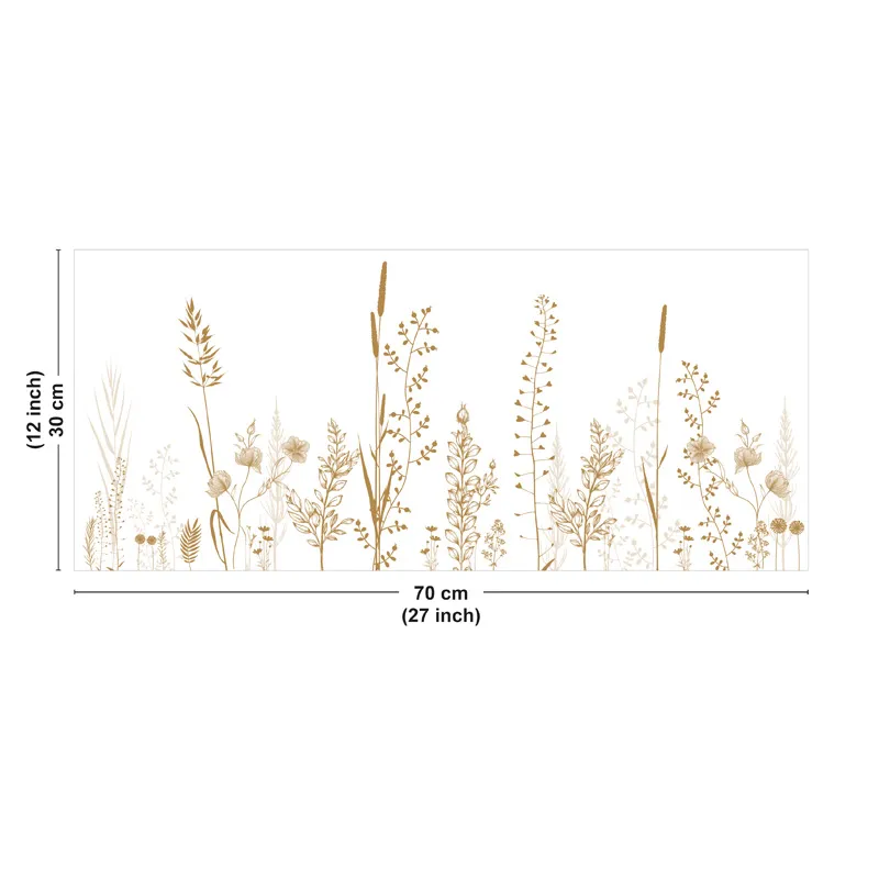 Crédence salle de bain Végétalist en PVC et Aluminium – 3 teintes – 99DECO