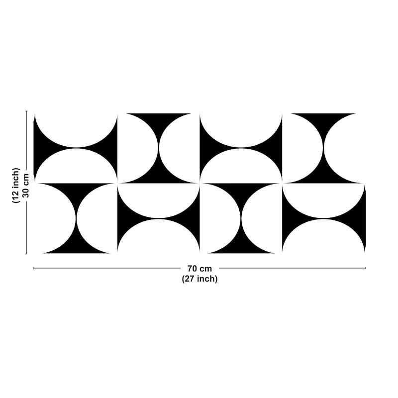 Crédence Bain PVC Terracotta