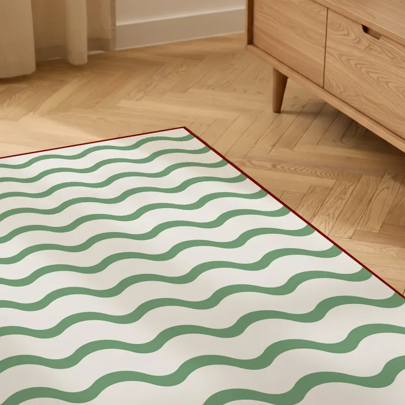 Tapis Vinyle Rivela Verde - 99DECO