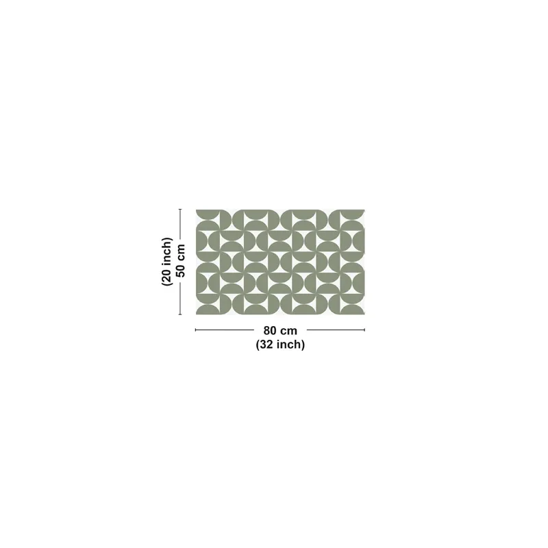 Tapis Vinyle "EQUILIBRE OCRE" – Design Moderne pour Maison et Bureau