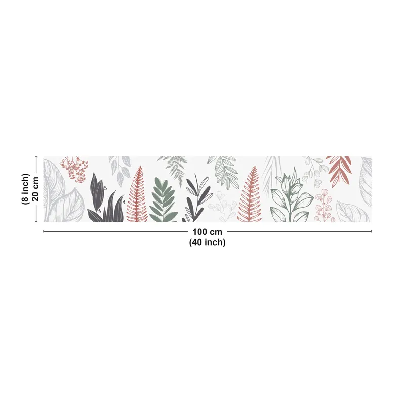 Crédence cuisine Champêtre Bleu ou Vert - fonds de hotte et bandeaux raccordables - 99Déco