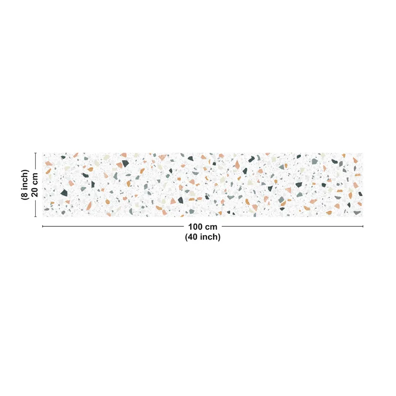 Crédence cuisine Terrazzo Dolce en aluminium composite - 99Déco