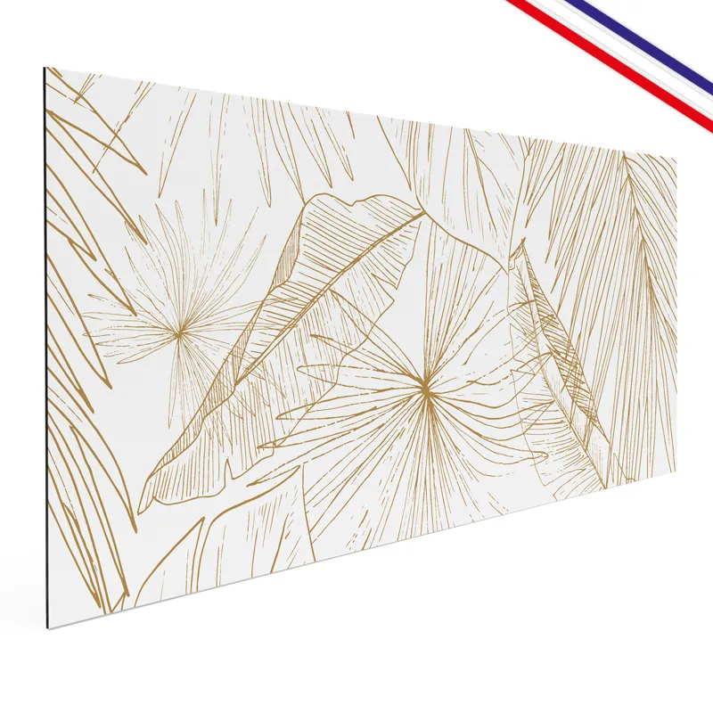 Crédence cuisine Lamnar feuilles graphiques - 5 teintes - 99Déco