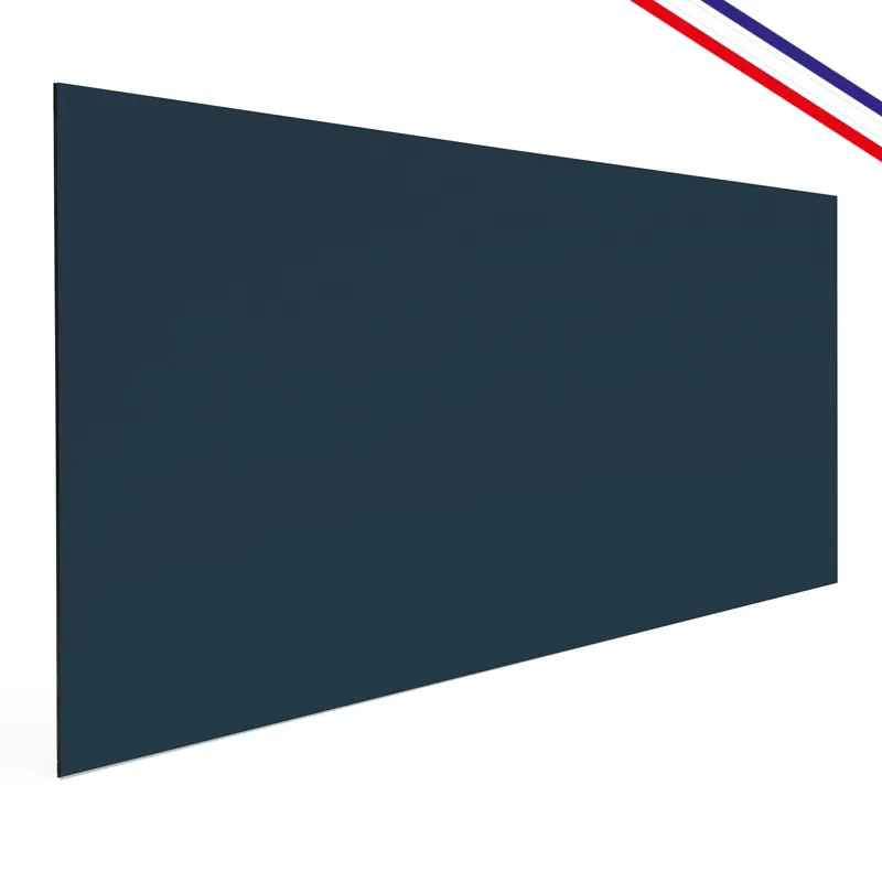 Crédence cuisine aluminium Bleu Paon - Chic et audacieuse | 99DECO