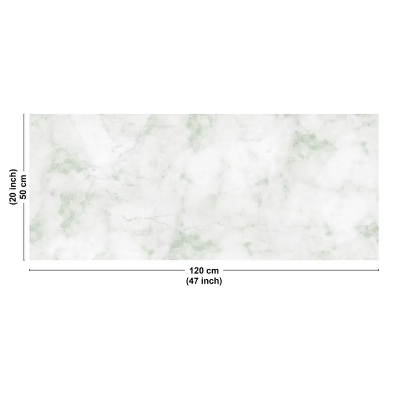 Crédence cuisine aluminium Marbre Clair - Élégance moderne - 99DECO