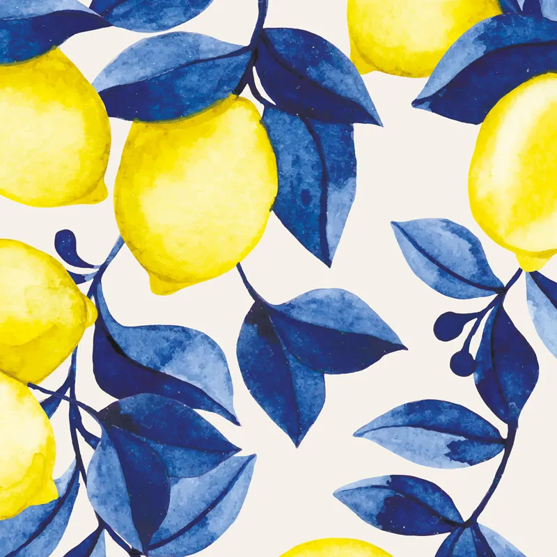 Set de table Sicile -  Motifs citrons - 99DECO