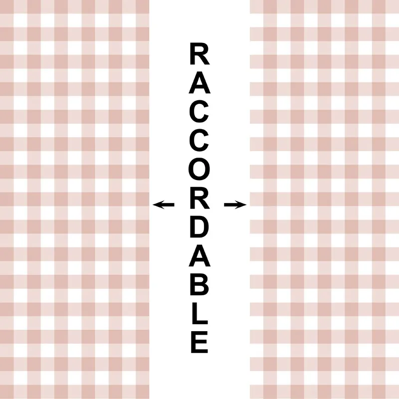 Papier peint panoramique Vichy – 99DECO