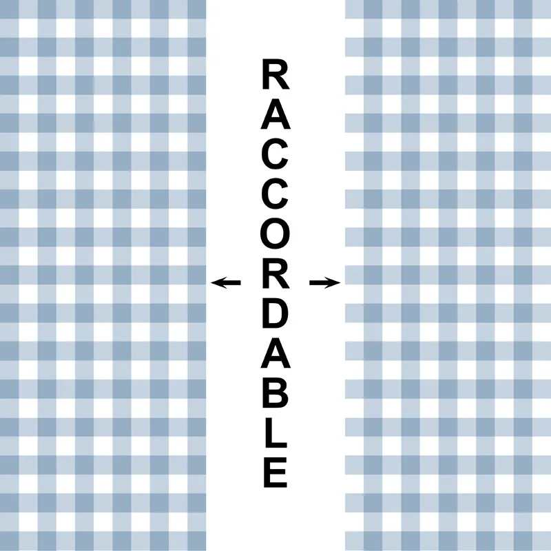 Papier peint panoramique Vichy – 99DECO