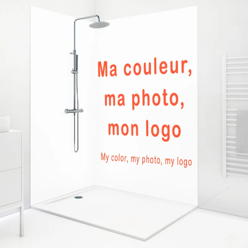 Panneau mural de douche personnalisable - Le sur-mesure signé 99DECO
