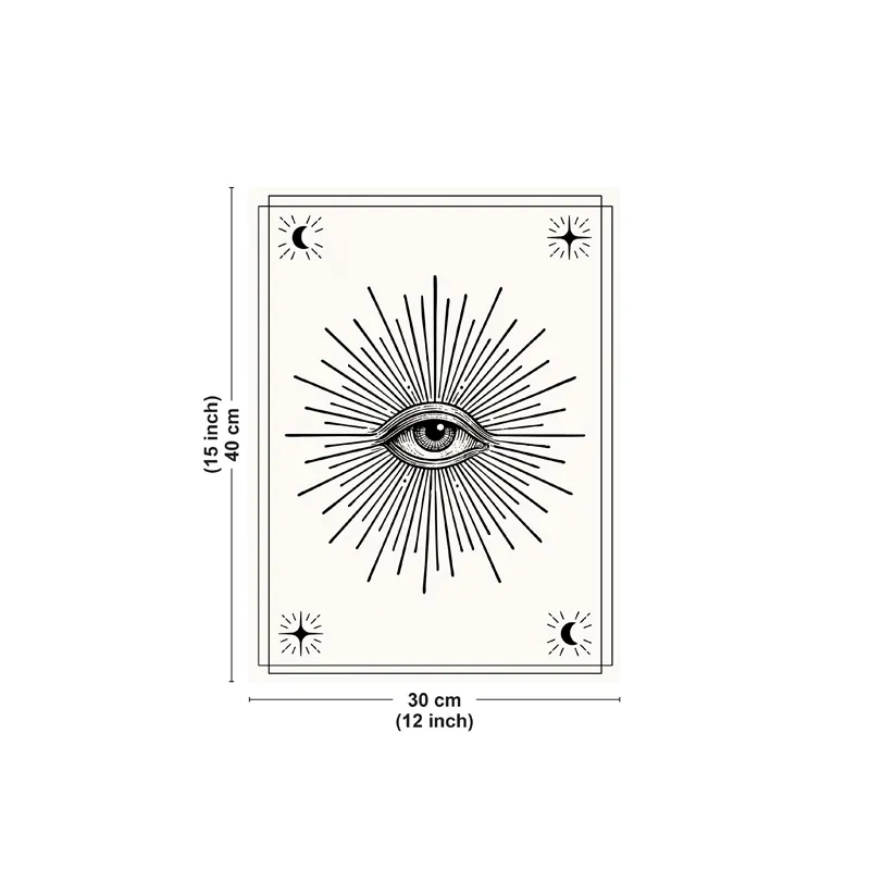 Affiche décorative “Révélation” beige – Collection Ex Voto – 99DECO