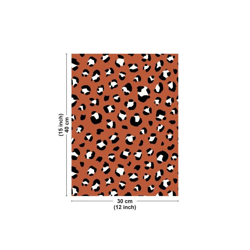 Affiche "Fauve Moka" ocre – Motif animalier moderne – 99DECO