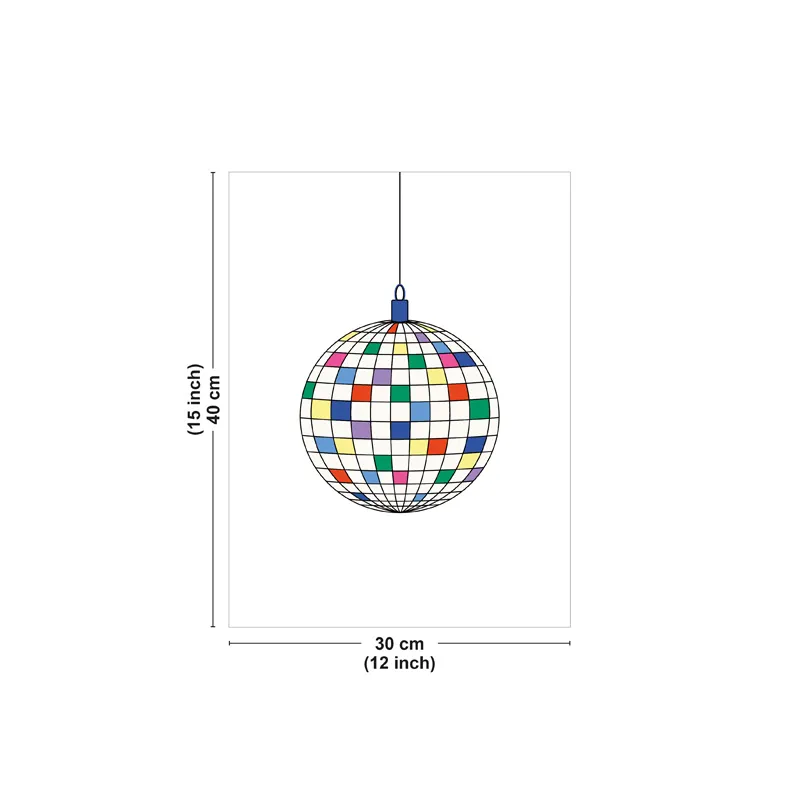 Affiche "Disco Fever" blanc – Collection Vintage - 99DECO