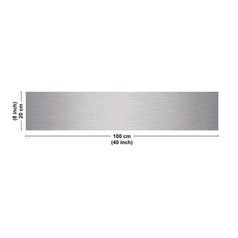 Crédence Alu Brossé Gris, Anthracite, Or, Rose et Cuivre - 99 Déco