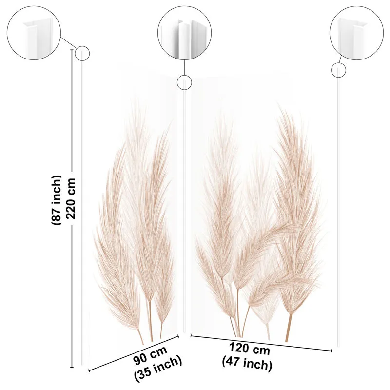 Pack panneau mural – Pampa – Salle de bain décorative | 99DECO