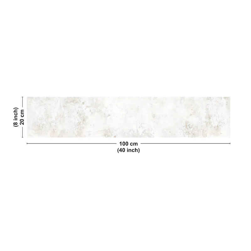 Crédence Trashwall en aluminium composite - Effet béton - 99Déco