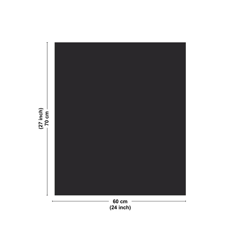 Crédence de cuisine Unie (Noir, Blanc, Ardoise) en aluminium composite - 99Déco