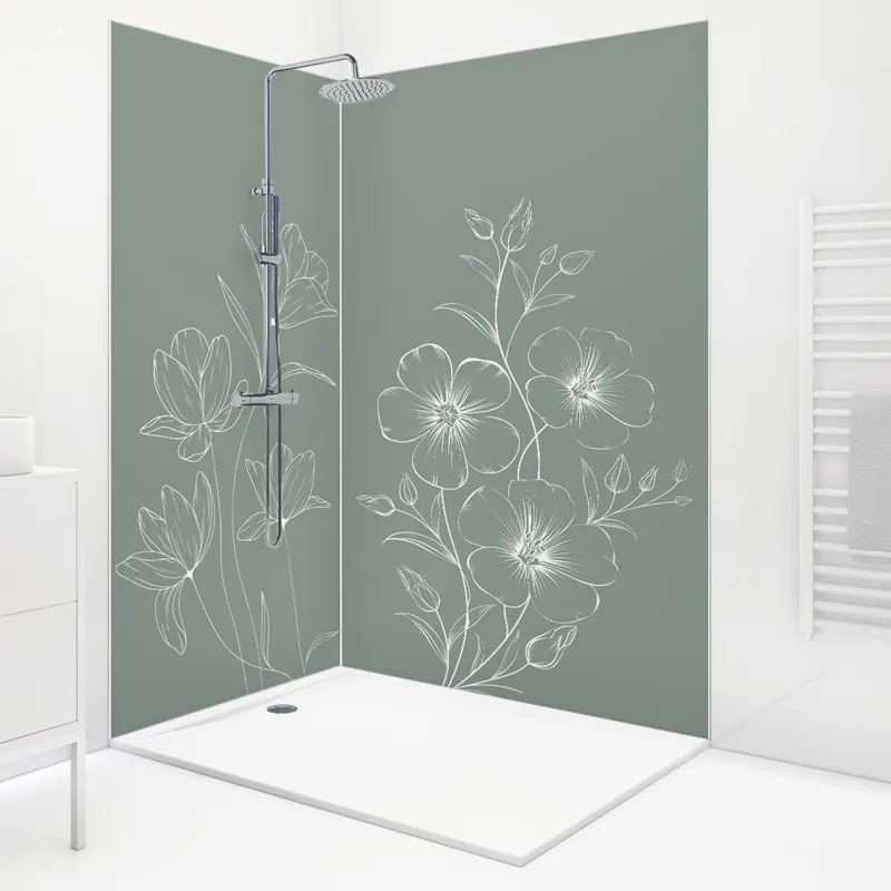 Pack panneau mural – Charme – motif végétal | 99DECO